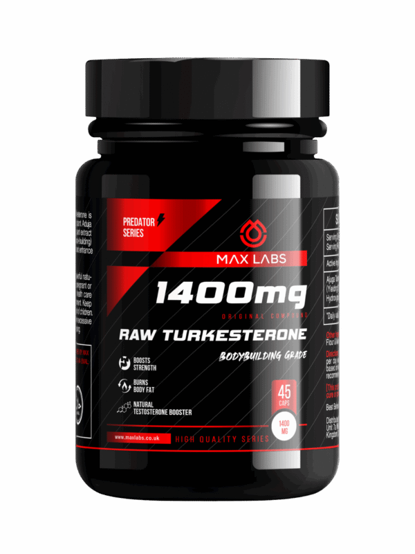 Max Strength – Turkesterone Supplements (1400mg)
